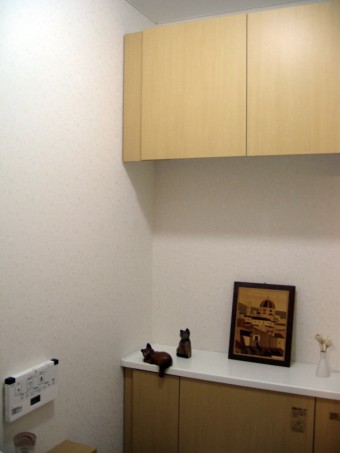 INAXピタと手洗い器を設置 INAXピタと手洗い器を設置